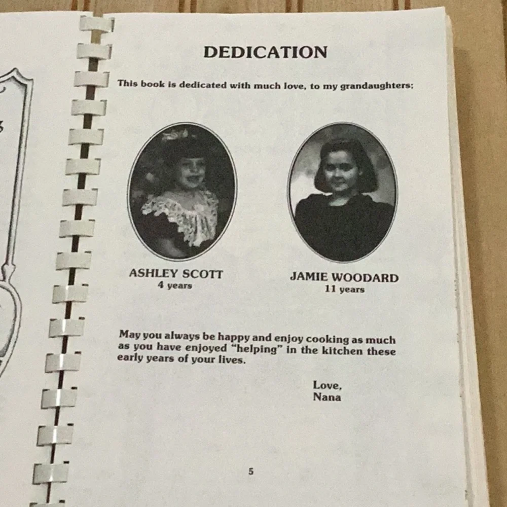 Vintage 1985 Tennessee Treasure Heirloom‎ Recipe Collection Cookbook